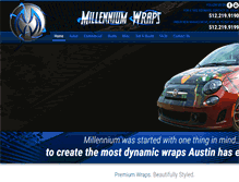 Tablet Screenshot of millenniumwraps.com